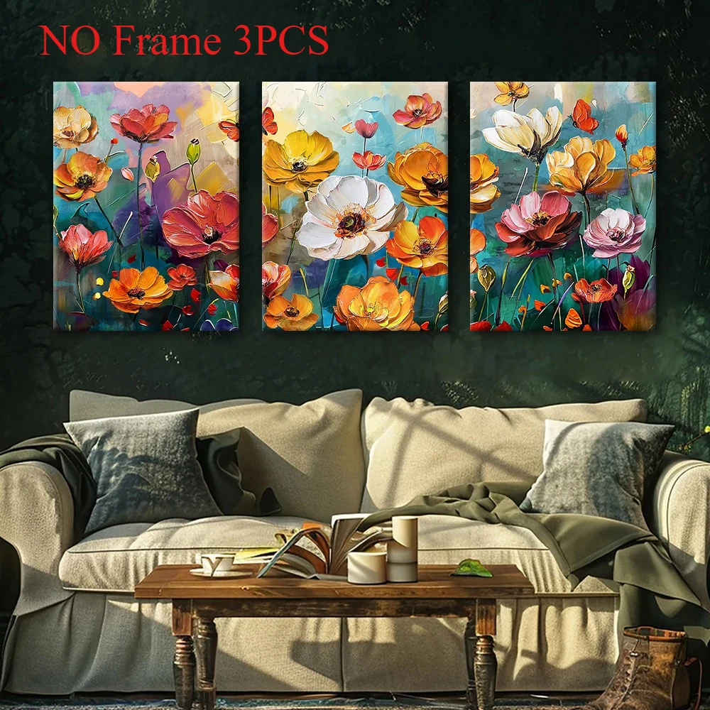 Abstract Floral Canvas Art 4