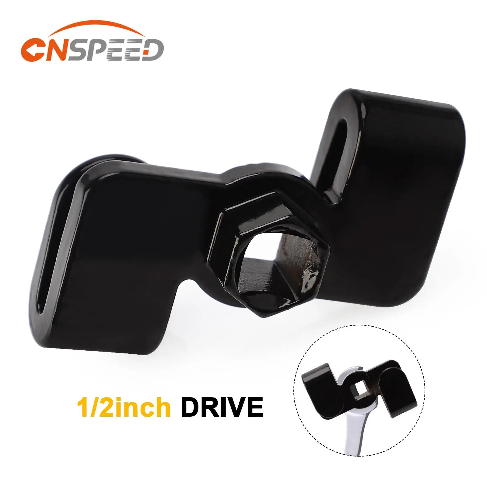 

Wrench Extender Adaptor Universal Wrench Extension Tool Sturdy 1/2 Inch Breaker Bar Wrench Extender Mechanics Tool for 21 mm Hex