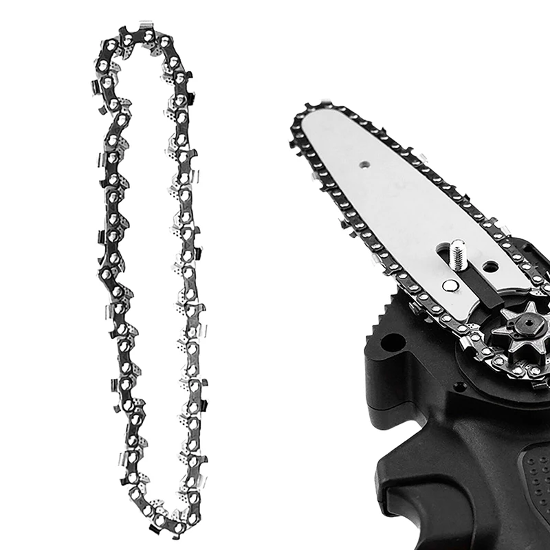 NEW 4/6/8/12/14/16 Inch Metal Chainsaw Chain Spare Parts Link Chainsaw Saw Chain Blade For Electric Saw Accessories Wood Cutting