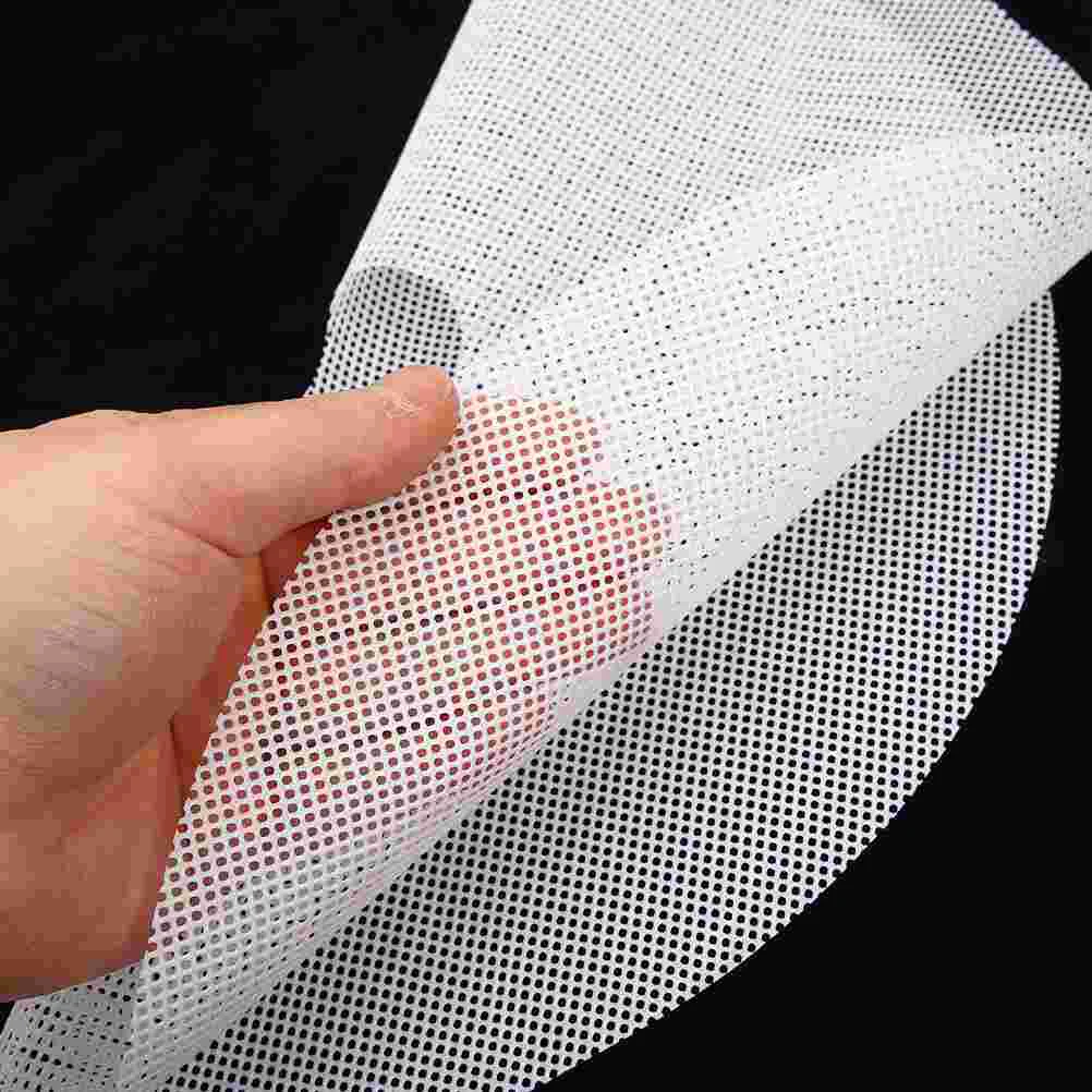 8 Pcs Round Dryer Pad Food Mats Dehydrator Trays Silicone Pads for Mesh Silica Gel Liner Supplies