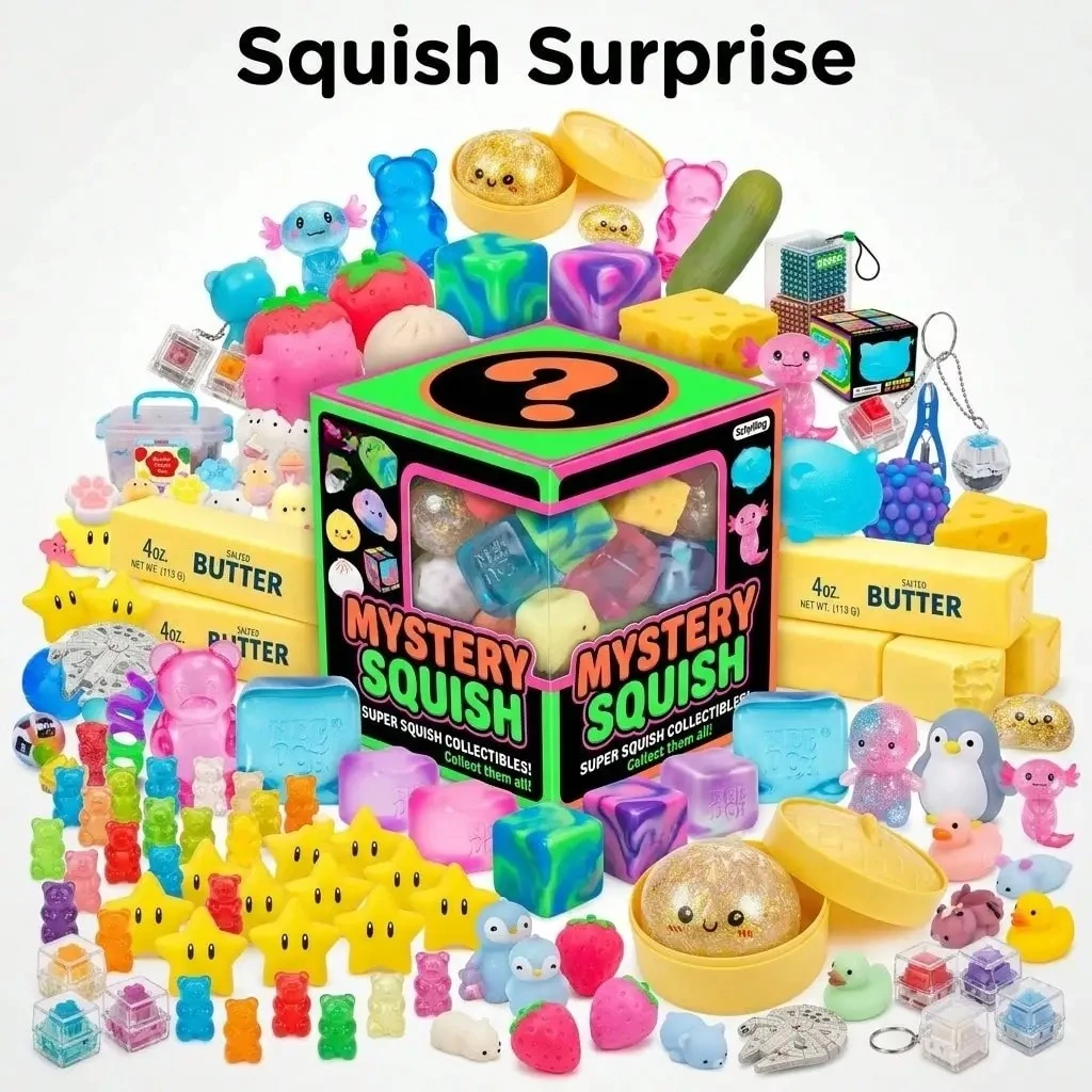 Food Storage And Containers - Scatola a Sorpresa - Giocattoli Squishy