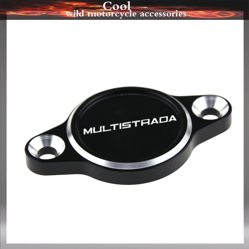 Motorcycle CNC Accessories Engine Oil Filter Cover Cap WITH LOGO For Ducati Multistrada 1200 1100 1000 620