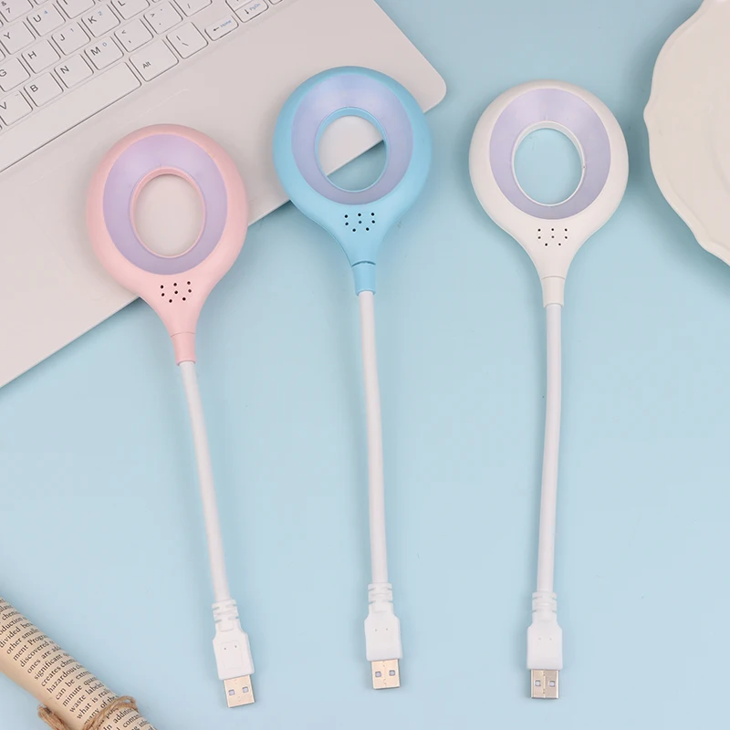 USB Light Portable LED Light Eye Care Study Reading Desk Lamp For Power Bank Camping PC Laptops Direct Plug Night Light【A】