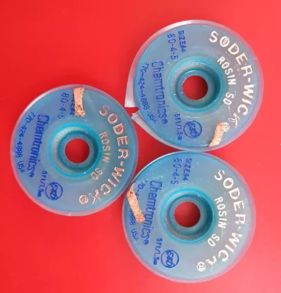 SW18025 SW18035 SW18045 Tin Suction Wire In Addition 10pcs/lot The Best Desoldering Wick Lead-free Anti-Static Tin Suction Braid