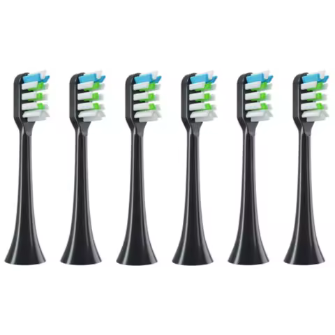 Replacement Brush Heads For Xiaomi SOOCAS V1 V2 X3 X3U X5 D2 D3 SOOCARE Sonic Electric Toothbrush Head Soft Bristle, 3 Colors