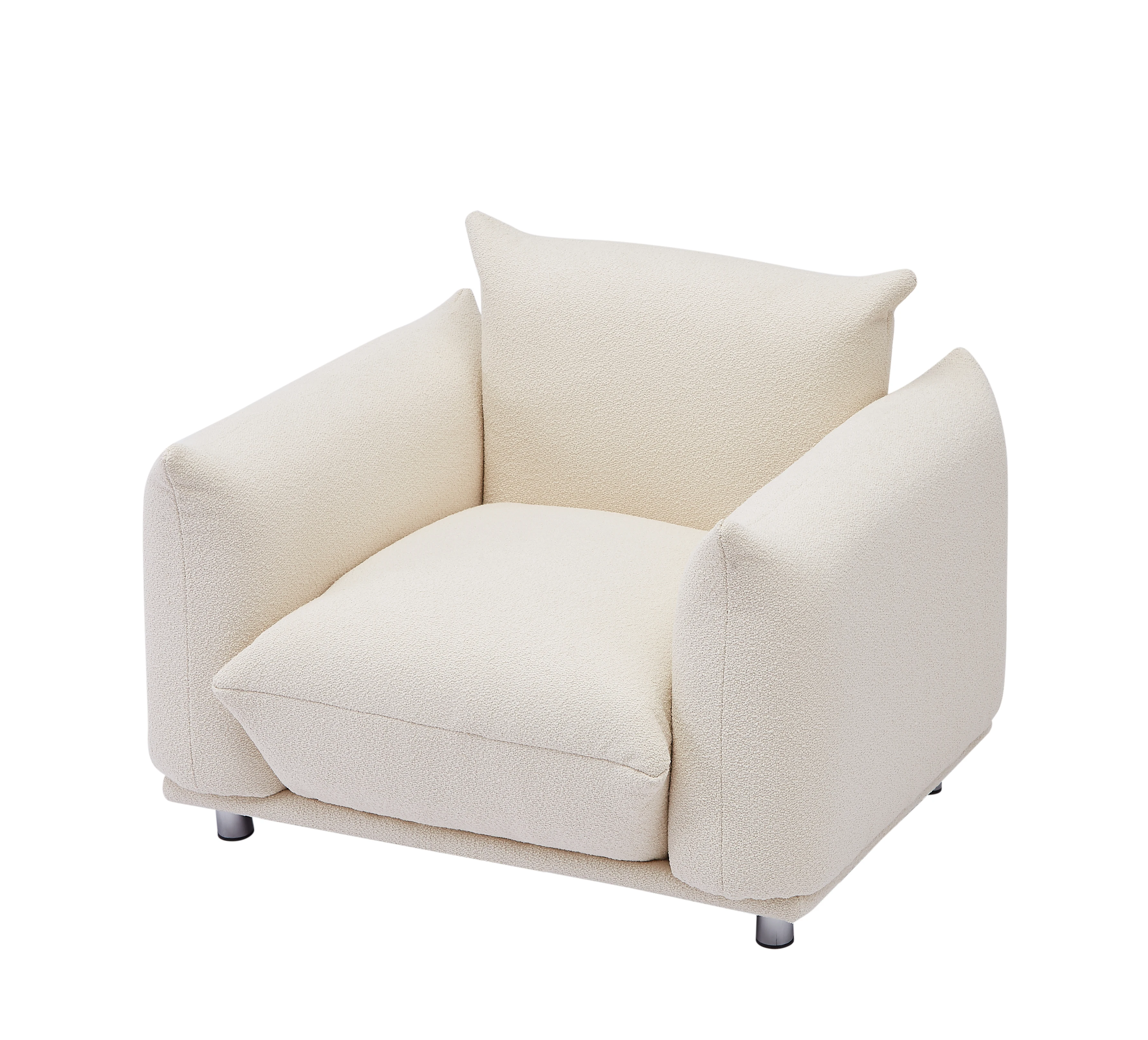 Sherpa Accent Chair Single Sofa 42