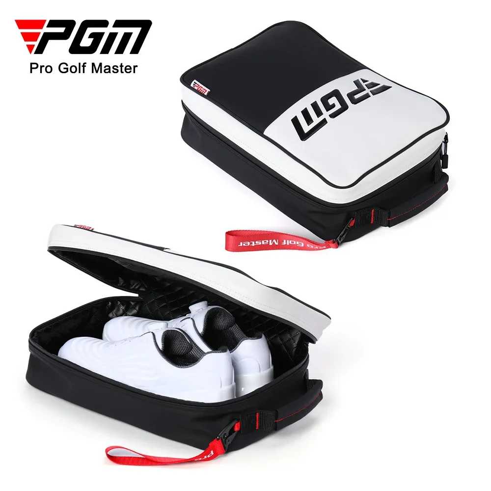 PGM Golf Shoe Bags for Men Women, Super Lightweight and Waterproof Microfiber Storage Bag XB007