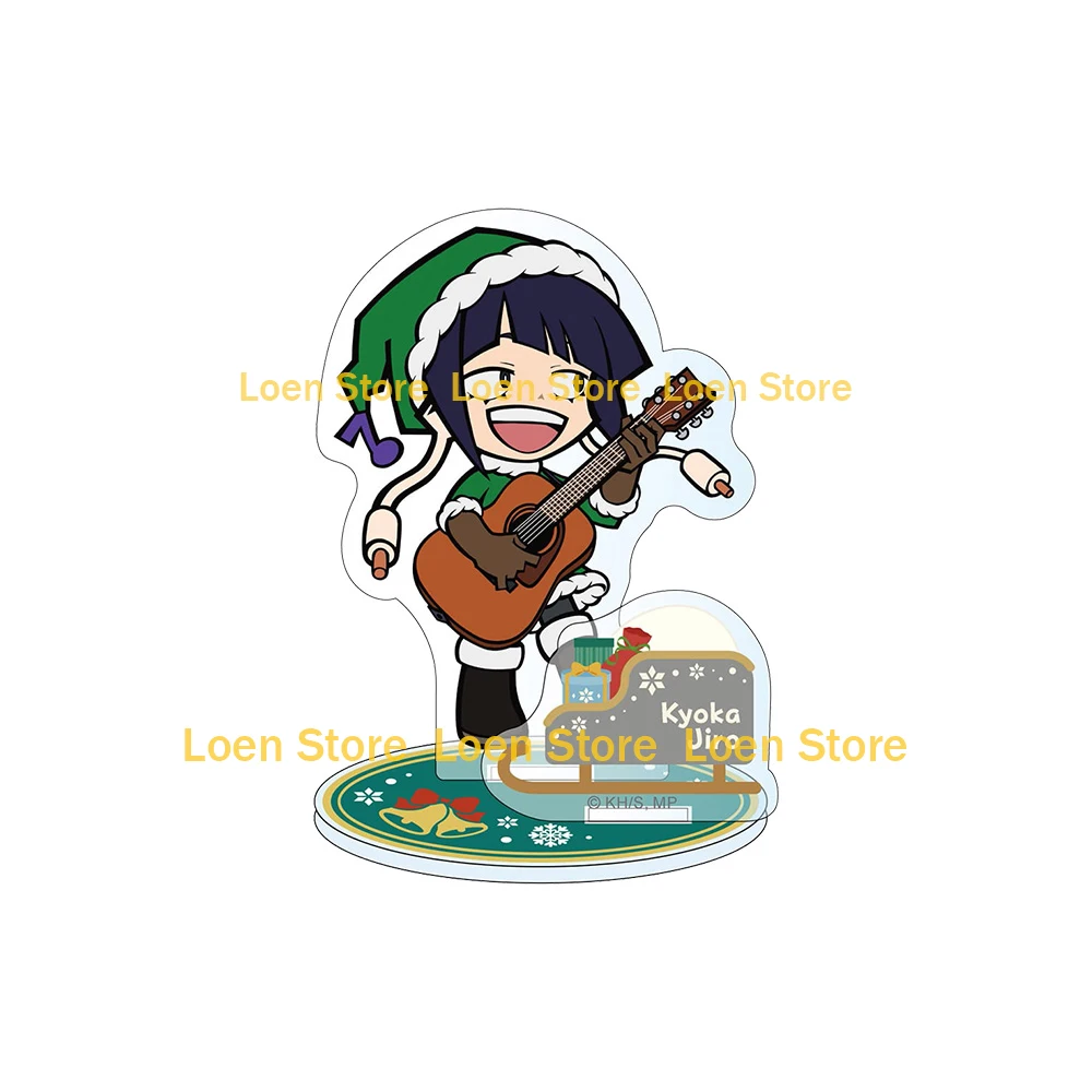 My Hero Academia Christmas Series Katsuki Bakugo Eri Denki Kaminari Shoto Todoroki Kyoka Jiro Chibi anime figure Acrylic stand view 4