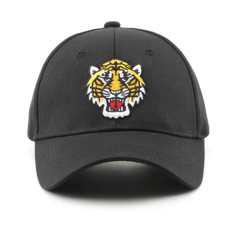 D&T 2022 New Fashion Cotton Hat Men's Ladies Sunscreen Versatile Adjustable Tiger Logo Breathable Street Baseball Casual Cap