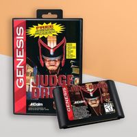 for Judge Dredd US cover 16bit retro game cartridge for Sega Genesis Megadrive video game consoles