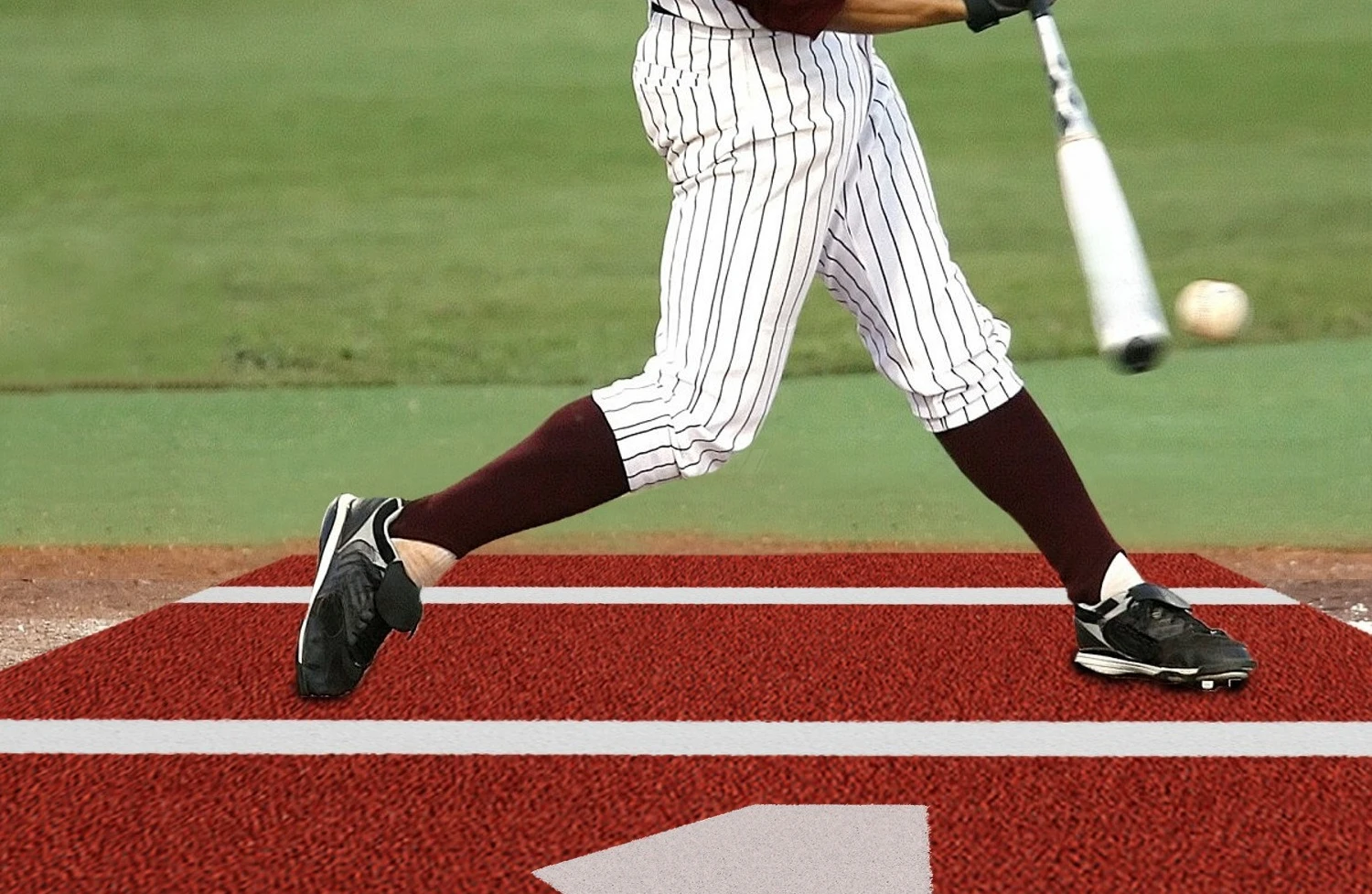 Baseball mat Non-slip pitching baseball practice mat