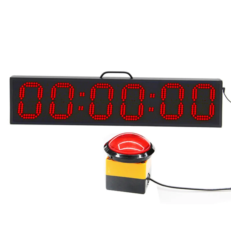 CHEETIE CP27 Giant Outdoor Red Sports Digital Stopwatch Timer Countdown Count Up Start Stop Buzzer