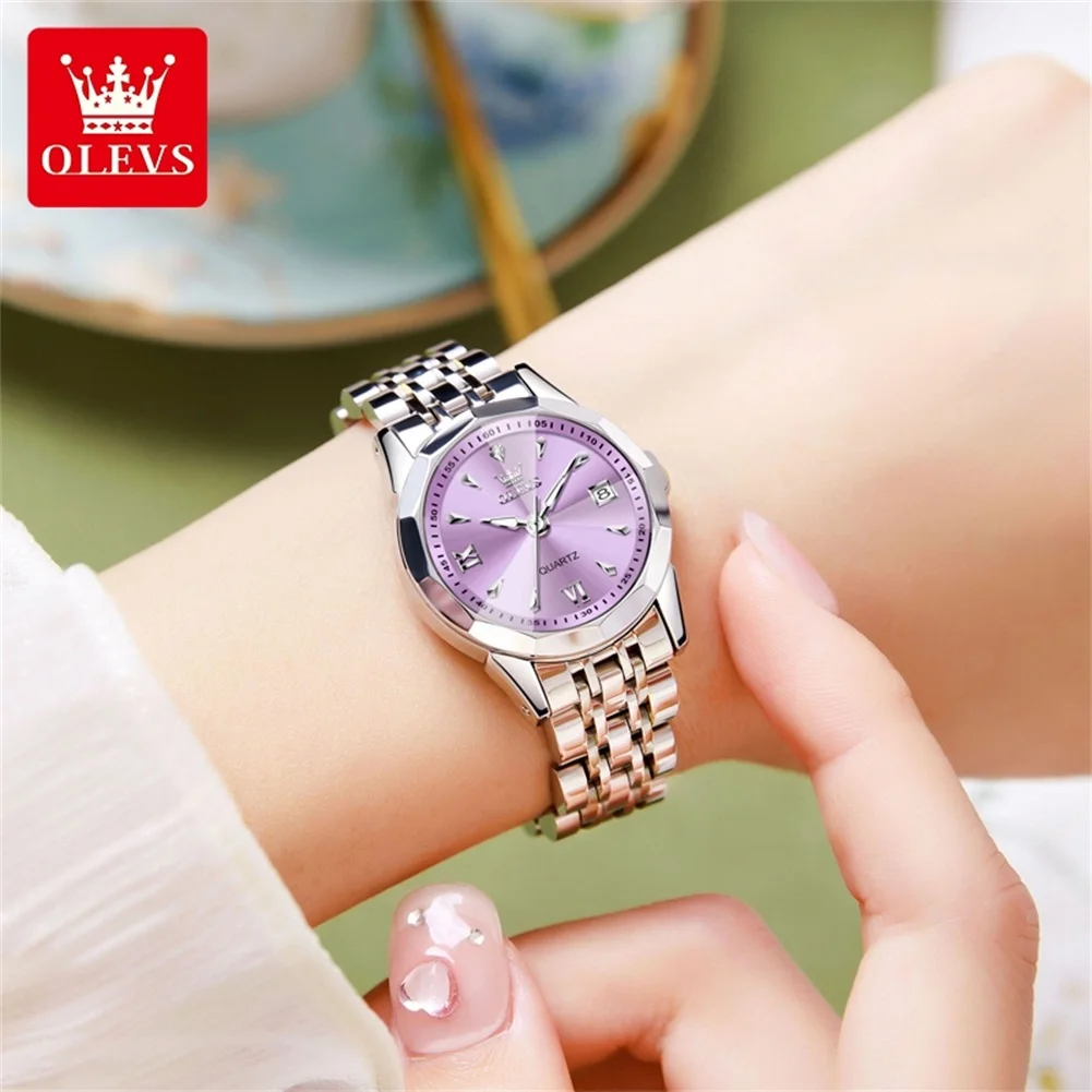 Women's Elegant Quartz Wristwatch, Waterproof Gift