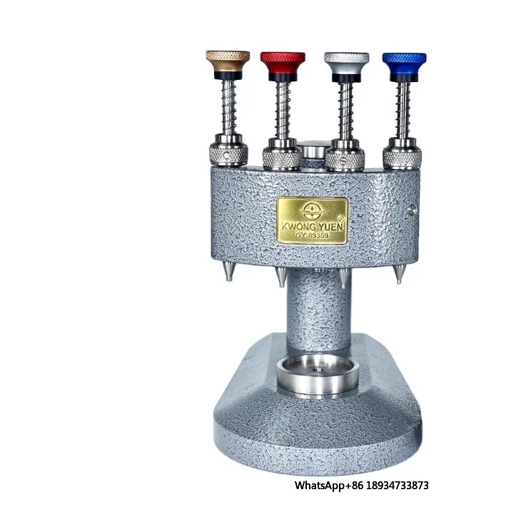 

Обновление KWONG YUEN Инструмент для ремонта часов Высокоточный четырехточный механизм машины Часовая минутная подержанная прижимная лапка