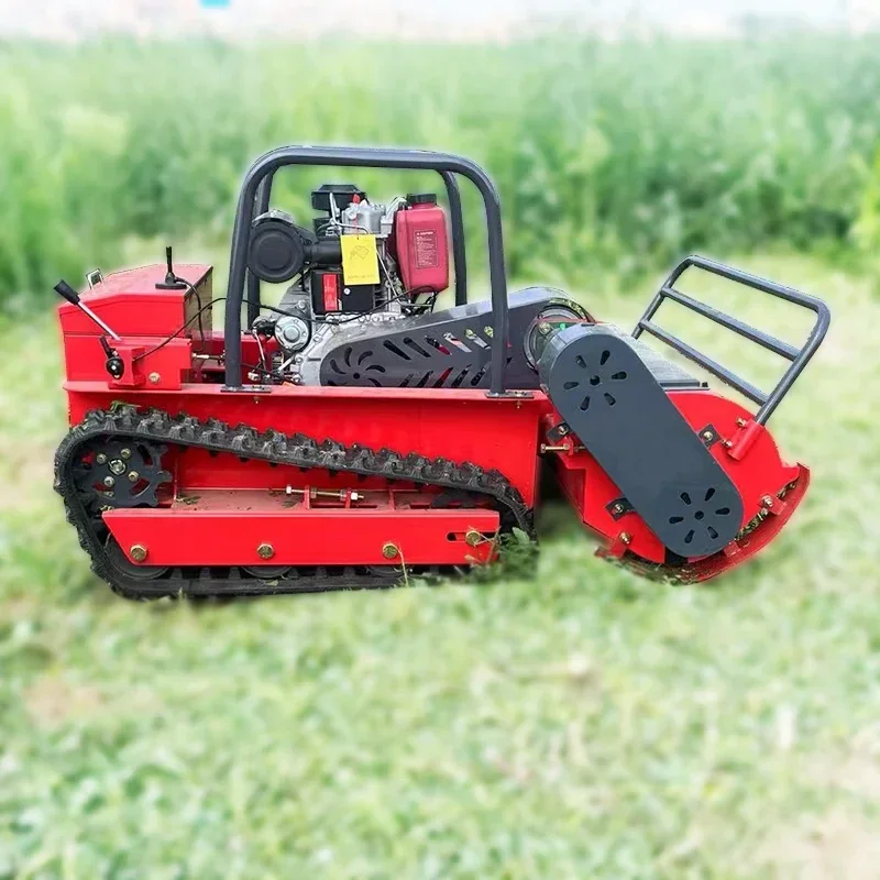 800MM RC Lawn Mower Powered zero Turn Lawn Mower Remote Control Professional MOWER