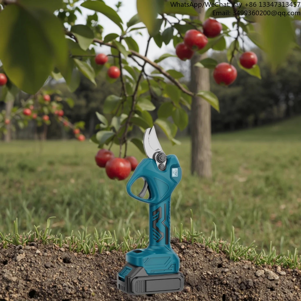 

Высококачественные перезаряжаемые мощные садовые ножницы для обрезки фруктовых деревьев, бесщеточные, долговечные, электрические инструменты для обрезки