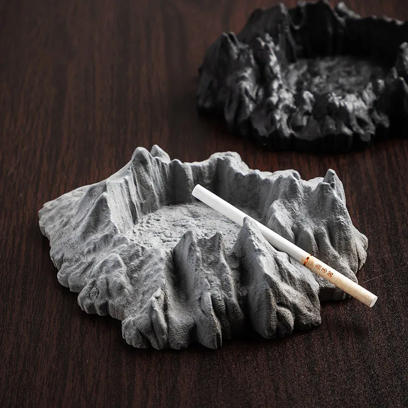 volcano Ashtray Outdoor Ashtray Room Smoking Accessories Design Tray Tobacco Ashtray Rack Home Accessories