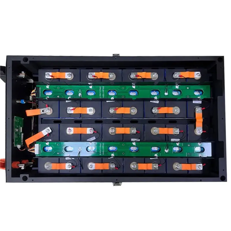 AB53 Flexible Busbar 74Mm Copper Connectors 15Pcs 2Mm Thickness For 280Ah Lifepo4 Battery- Hole-To-Hole 12V Lithium Battery Use