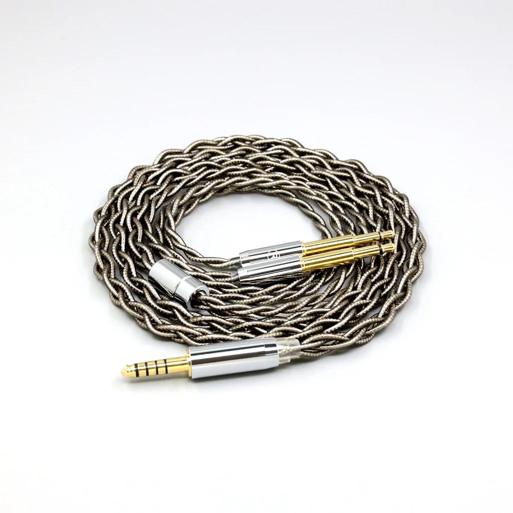 99% Reines Silber-Palladium + Graphen-Gold Kopfhörerkabel für Meze 99 Classics NEO NOIR Headset Kopfhörer LN008218 – Detail 4