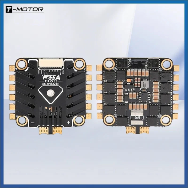 T-MOTOR F55A PRO II 6S 4IN1 32-битный бесщеточный регулятор скорости ESC 128 кГц HYBIRD POWER BLHELI_32 10 В 2A BEC для радиоуправляемых гоночных дронов T-MOTOR F55A PRO II 6S 4IN1 32-битный бесщеточный регулятор скорости ESC 128 кГц HYBIRD POWER BLHELI_32 10 В 2A BEC для радиоуправляемых гоночных дронов
