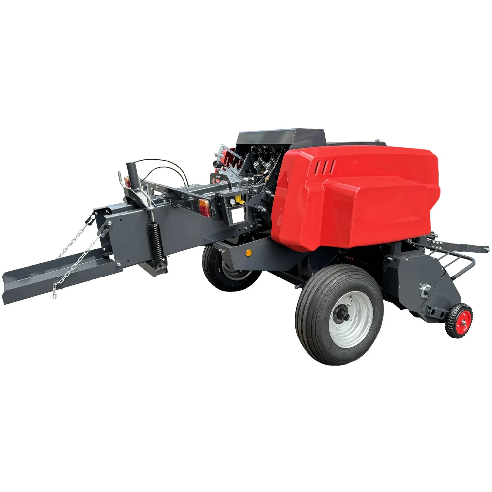 New Engine Driven Tractor Hydraulic Gearbox Square Baler for Silage Hay Grass Wrapping High China Henan 6-Month Warranty Farm view 2