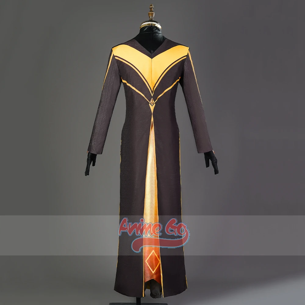 Genshin Impact Zhongli Cosplay Morax New Skin Costume uomo abiti di Halloween C07433-AA