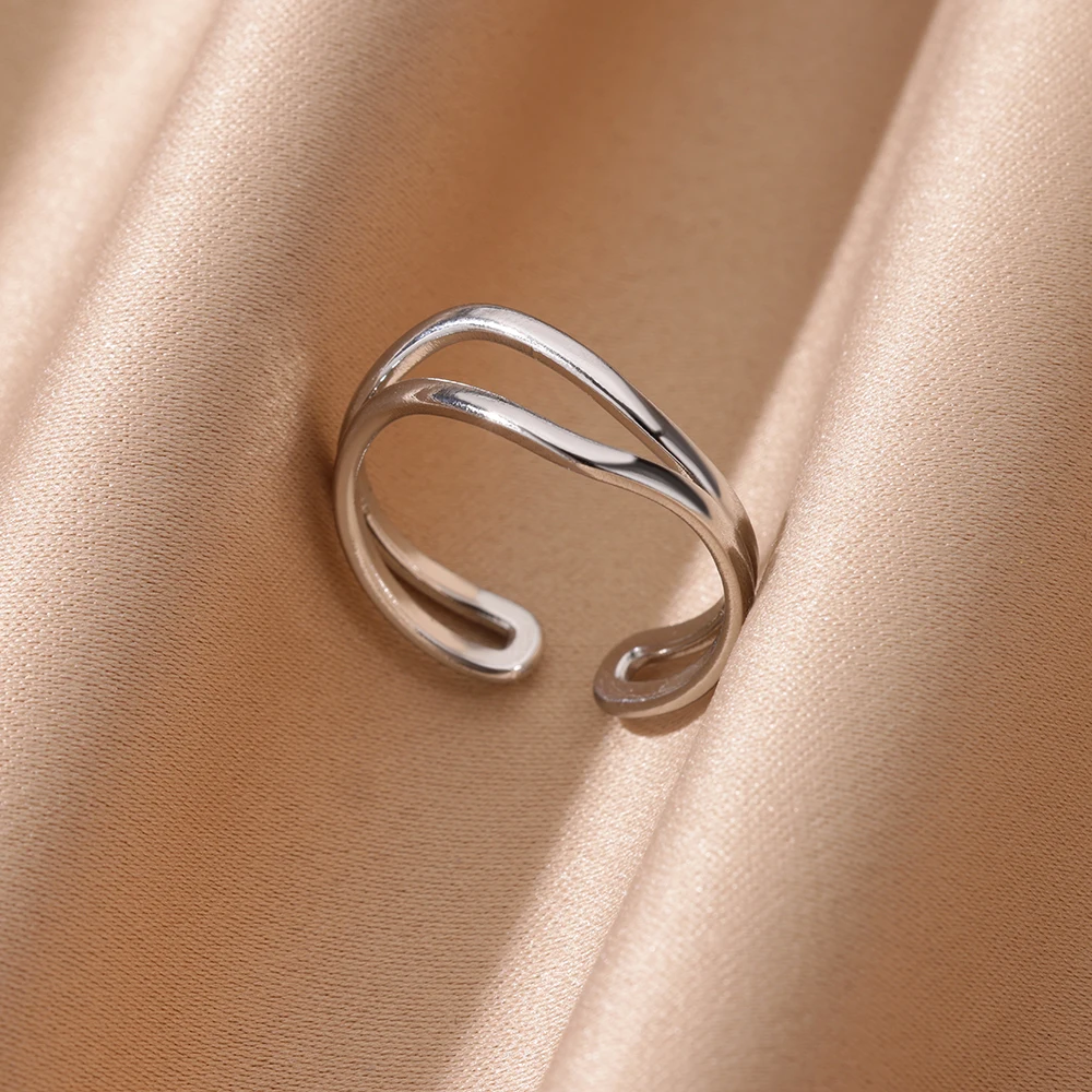 Minimalist Line Rings for Wome - Women'S Wedding Accessories 评论和价格