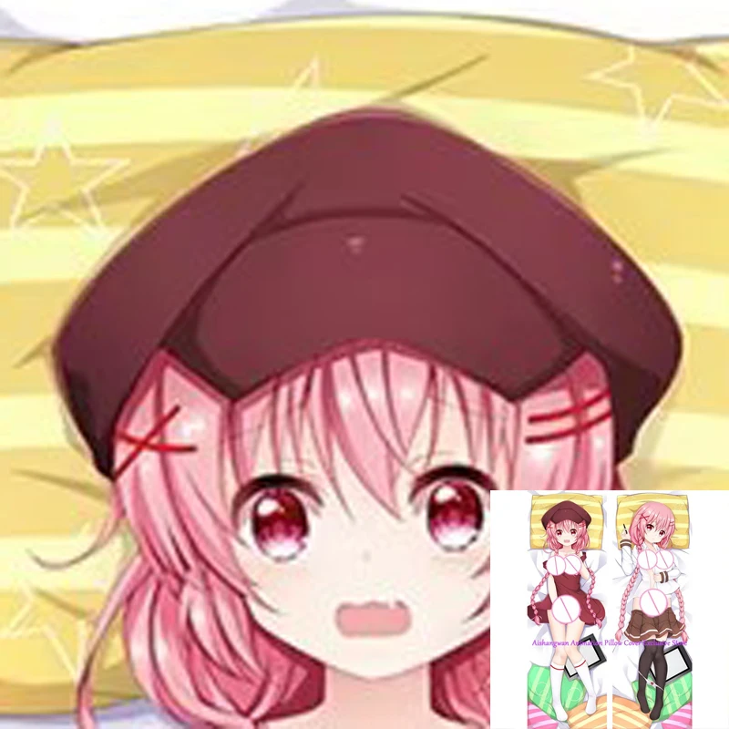 

Dakimakura Anime Pillow Cover Kaoruko Moeta Sided Print 2Way Cushion Bedding Festival Gifts Gifts