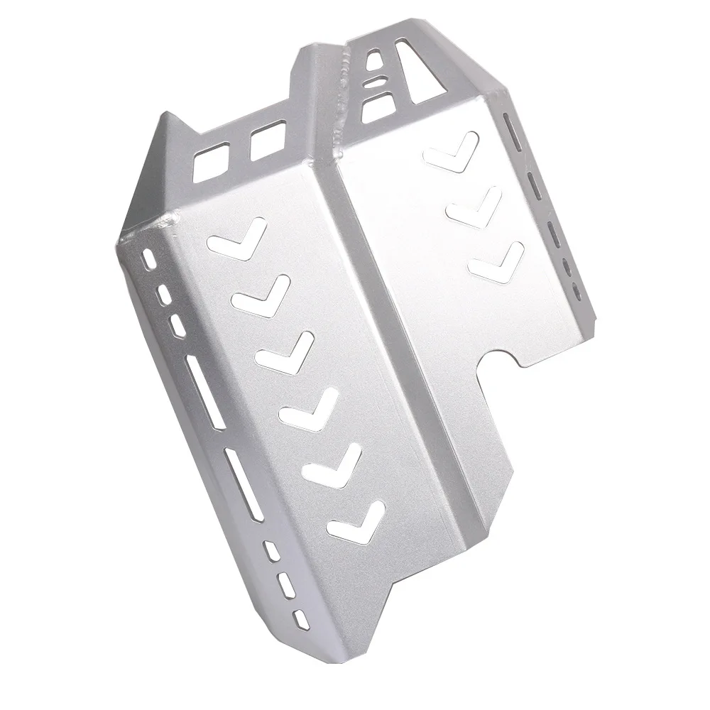 Motorcycle Engine Skid Plate Lower Chassis Guard Protector for 500cc and 400cc Adventure Motorcycles 2019 to 2024, Bolt On