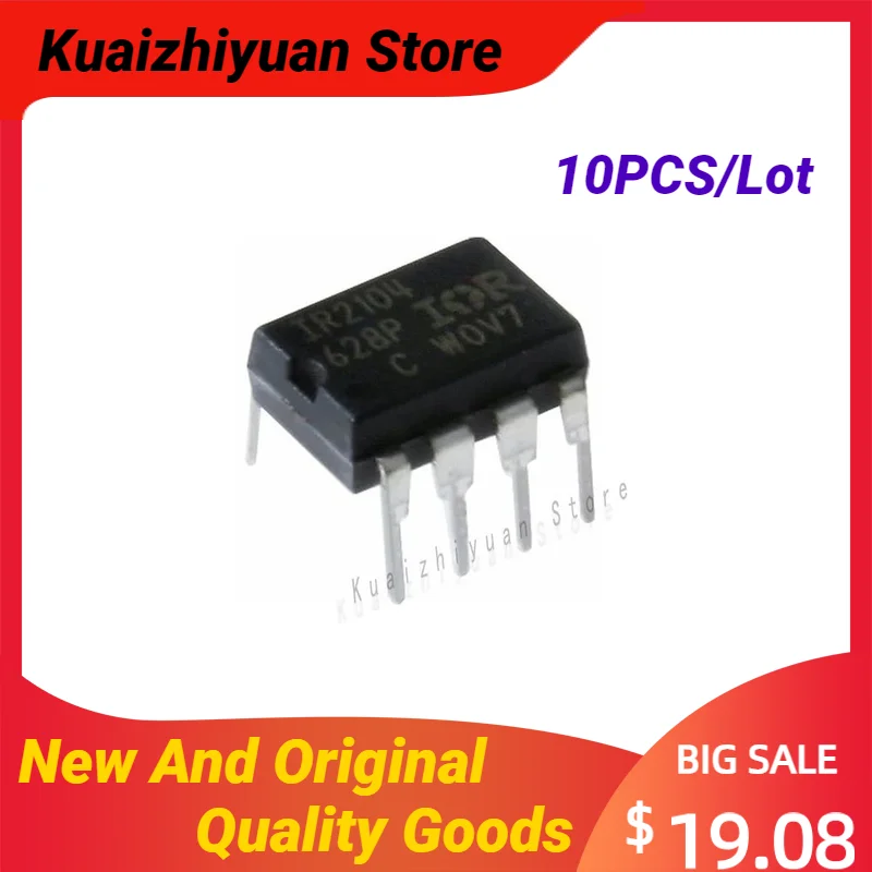 10PCS/Lot New And Original IR2101PBF IR2101 Bridge drive Into the DIP-8 External Witch Electronic Components Quality Goods