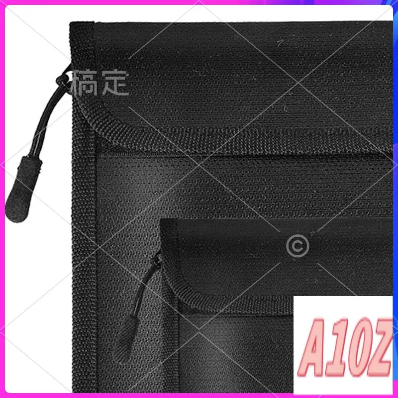 

0Z-Fireproof Waterproof Document Bag 2000℉ 3Pack Fireproof Bags For Cash/Documents With Locking Zipper Waterproof Money Bag
