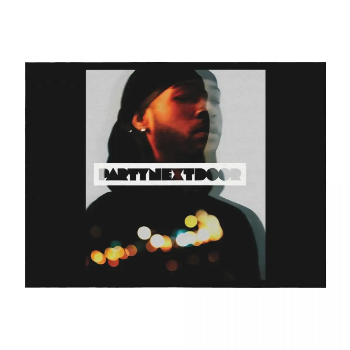 

Partynextdoor Album Cover \t Throw Blanket Tourist Softest Polar Cute Plaid Blankets