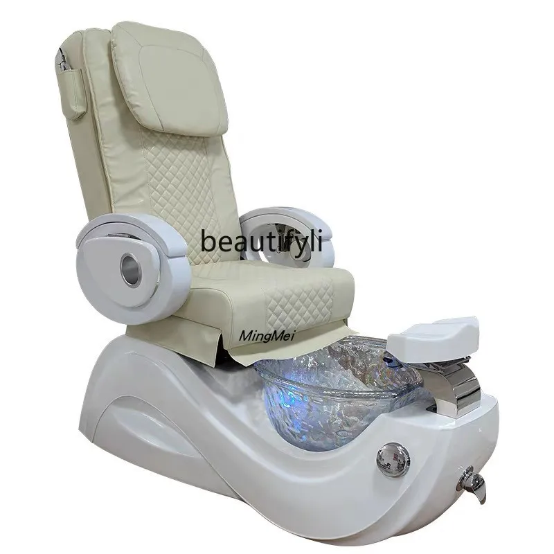 

Beauty and Nail Salon Foot Bath SPA Foot Wash Chair Multifunctional Foot Therapy Massage Chair Manicure Sofa Chair