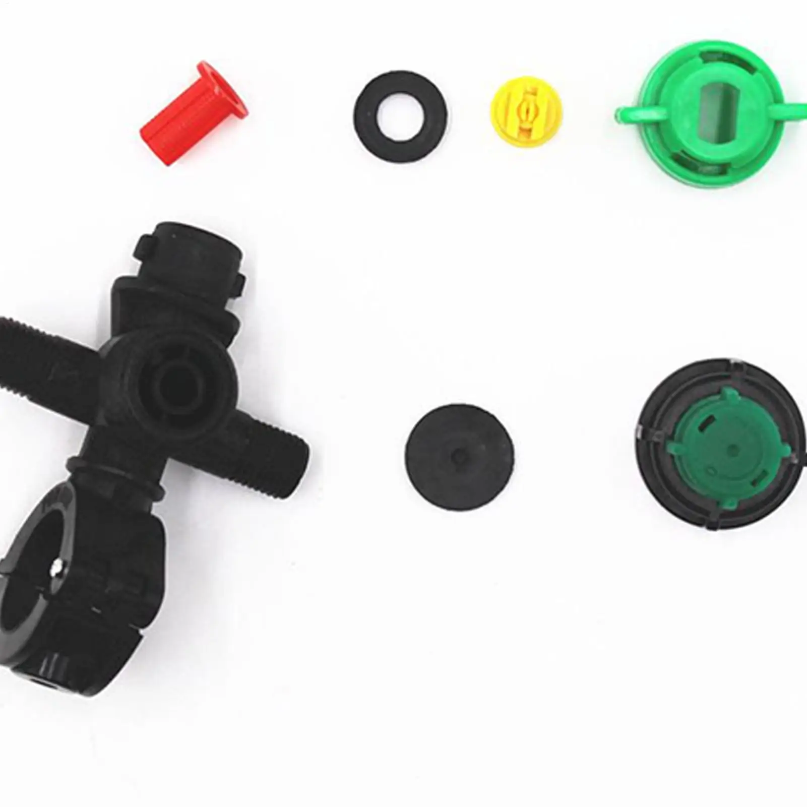 Nosel Selang 25mm Bentuk Kipas Kepala Semprot Kabut Selang Taman Untuk Irigasi Tanaman Luar Ruangan Pertanian Ladang