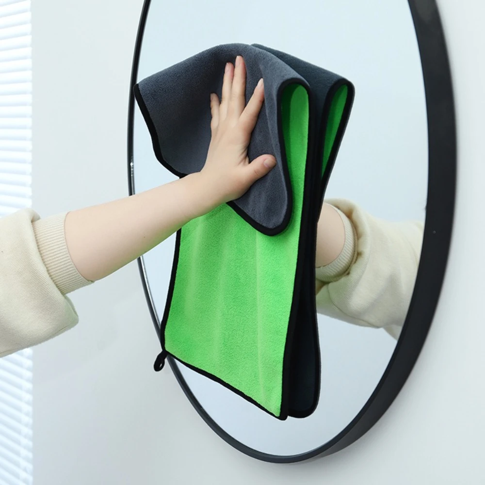1-20Pcs Microfiber Towel Car Cleaning Cloth Super Absorbent Wash Towel Home Cleaning Products Drying Cloth Auto Accessories