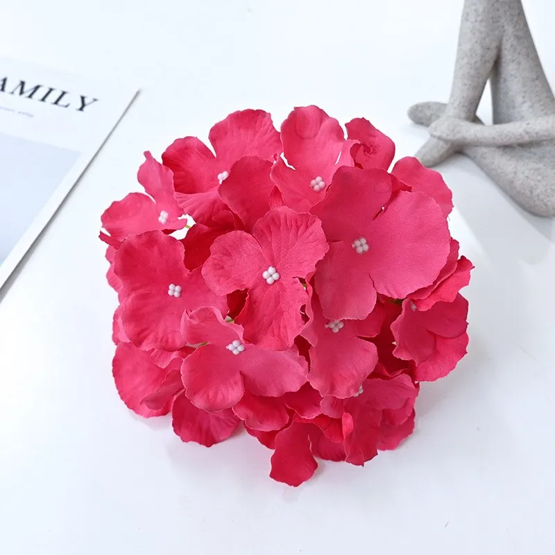 Artificial Hydrangea Heads 10 Pieces Wedding Flower Arrangements Floor Flower Arrangements Home Wedding Centerpieces