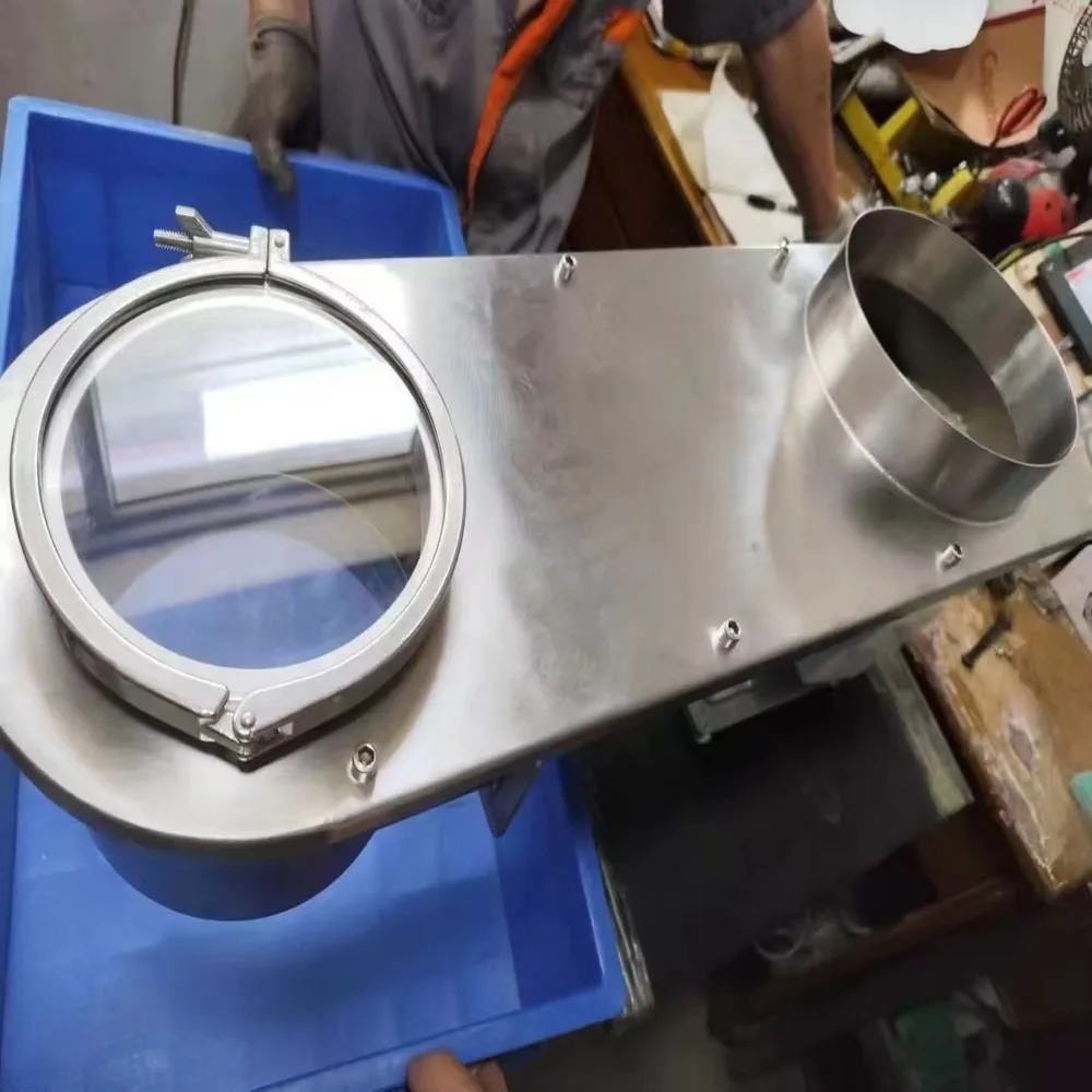 DSW Non-standard Custom Round Visual Electromagnetic Vibrating Feeder 60KW Multi-Voltage 1 Year Warranty Industrial