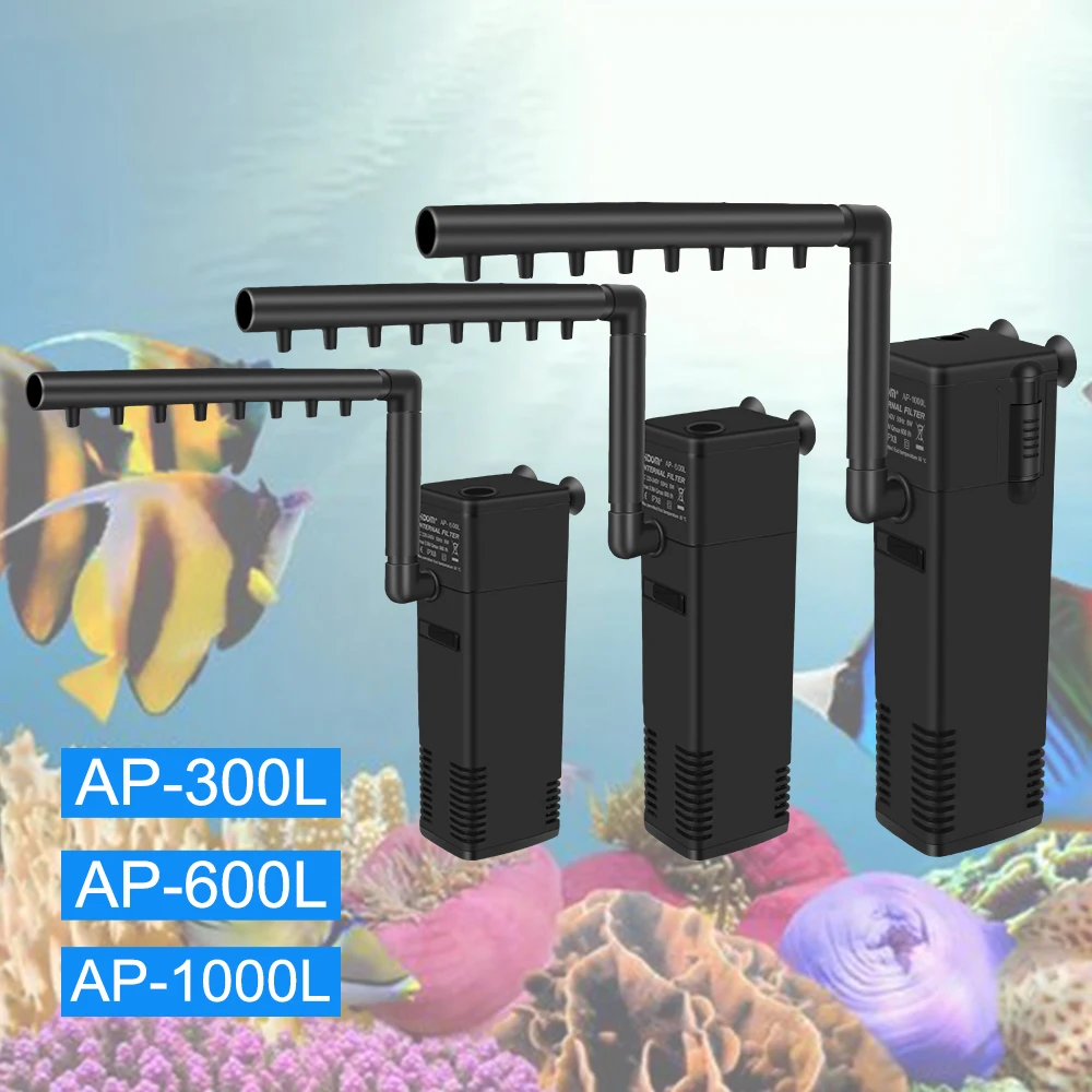 EU Stecker Aquarium Aquarium Sauerstoff Zunehmende Pumpe Low Level Wasser Tauch Wasser Filter Pumpe Schildkröte Tank Filter