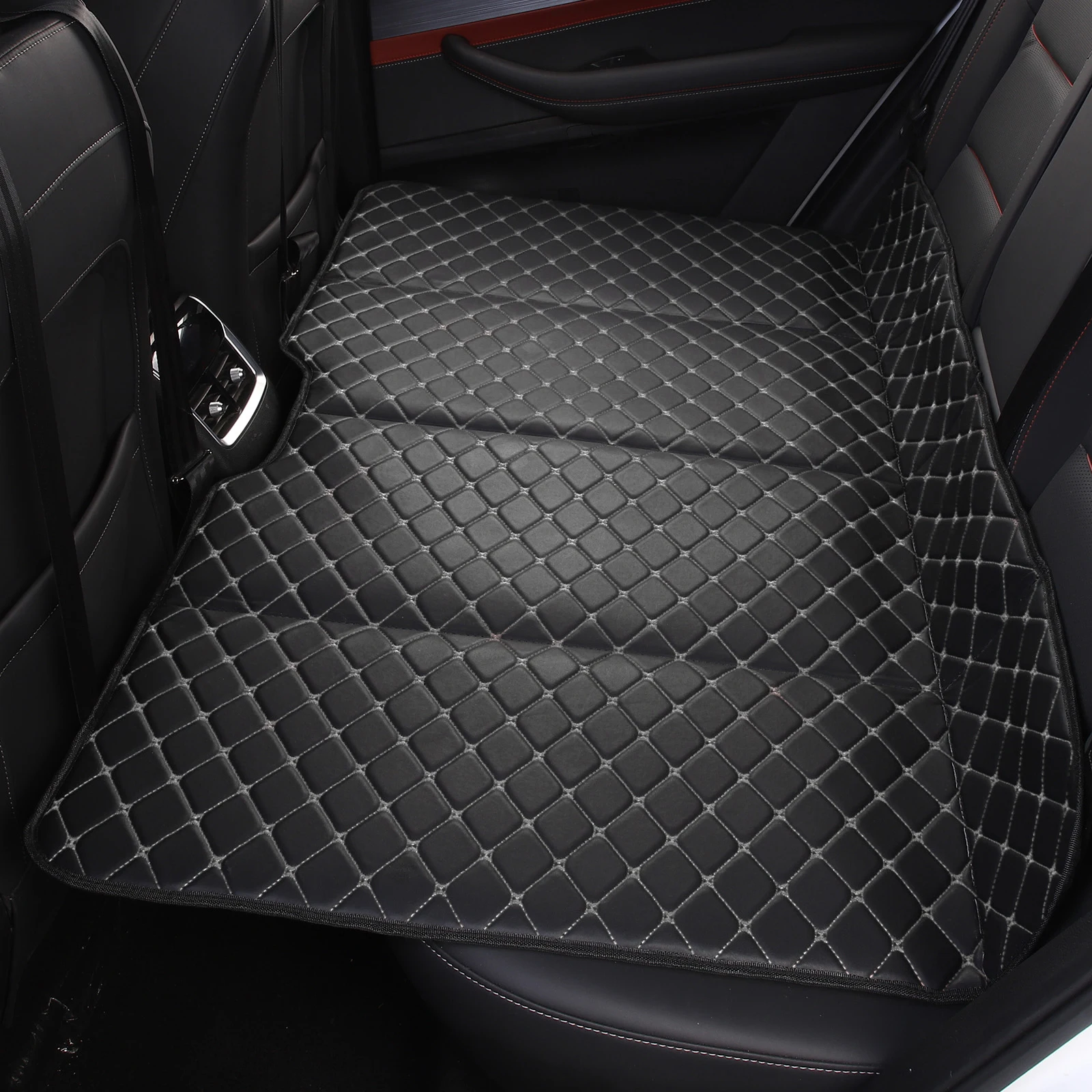 

Non-Inflatable Car Mattress Holds 661 Lbs Car Rear Seat Mattress Extension Plate for Sleeping for Sedan/SUV Camping Essential