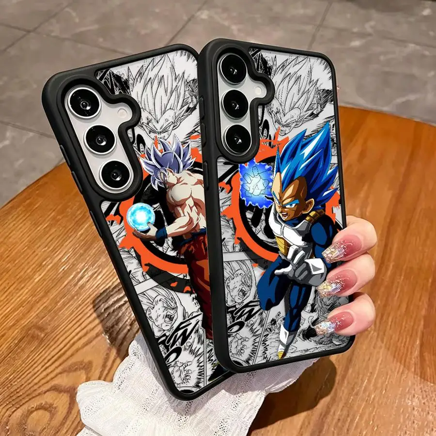 Case for Samsung Galaxy S26 Plus S22 S24 FE S25 S23 S23+ S25 S24+ Ultra S26+ Magnetic Phone Cover Anime Dragon BallS