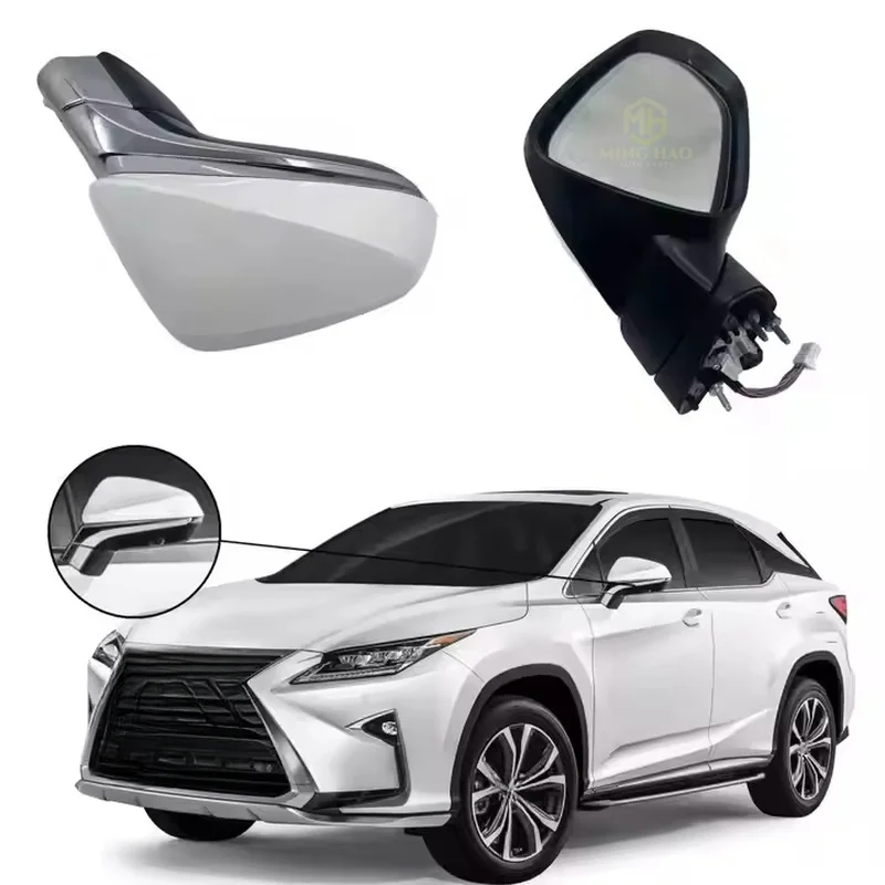 High Quality Wholesale Used Extendable Side Rearview Mirrors Fit RX350 RX300 RX200