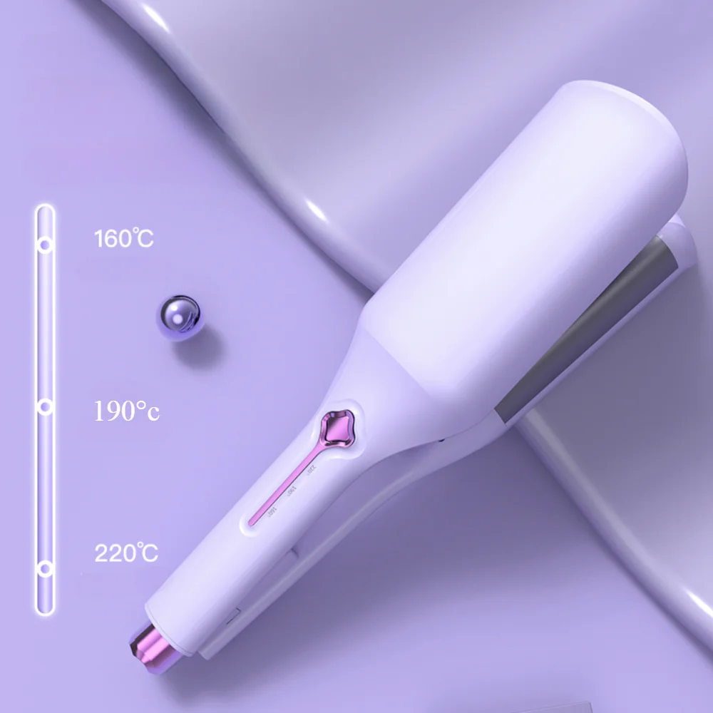 مكواة تجعيد عميقة على شكل حرف U مقاس 36 مم - تقنية احترافية للشعر، مكشكش شعر سهل الاستخدام للنساء، هدية مثالية لعيد الأم، #3