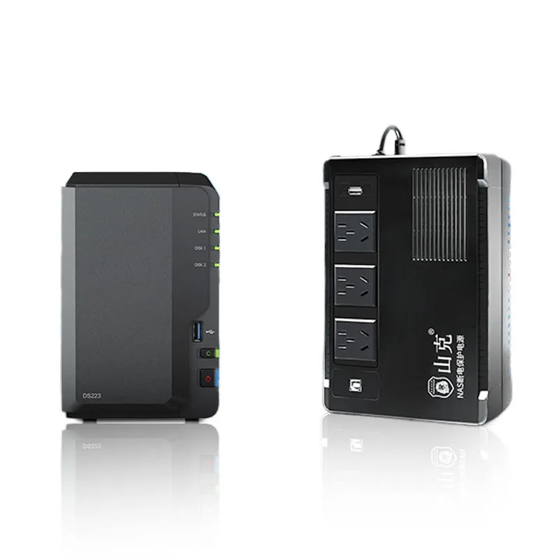 Shanke UPS uninterruptible power supply BK650 Qunhui NAS household commercial power outage emergency backup power supply