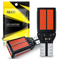 AILEO 2 Pcs T15 906 W16W LED Backup Light Bulbs High Power 4014 54-SMD Chipsets 1800LM Canbus 912 921 Reverse Lights Red 6000K