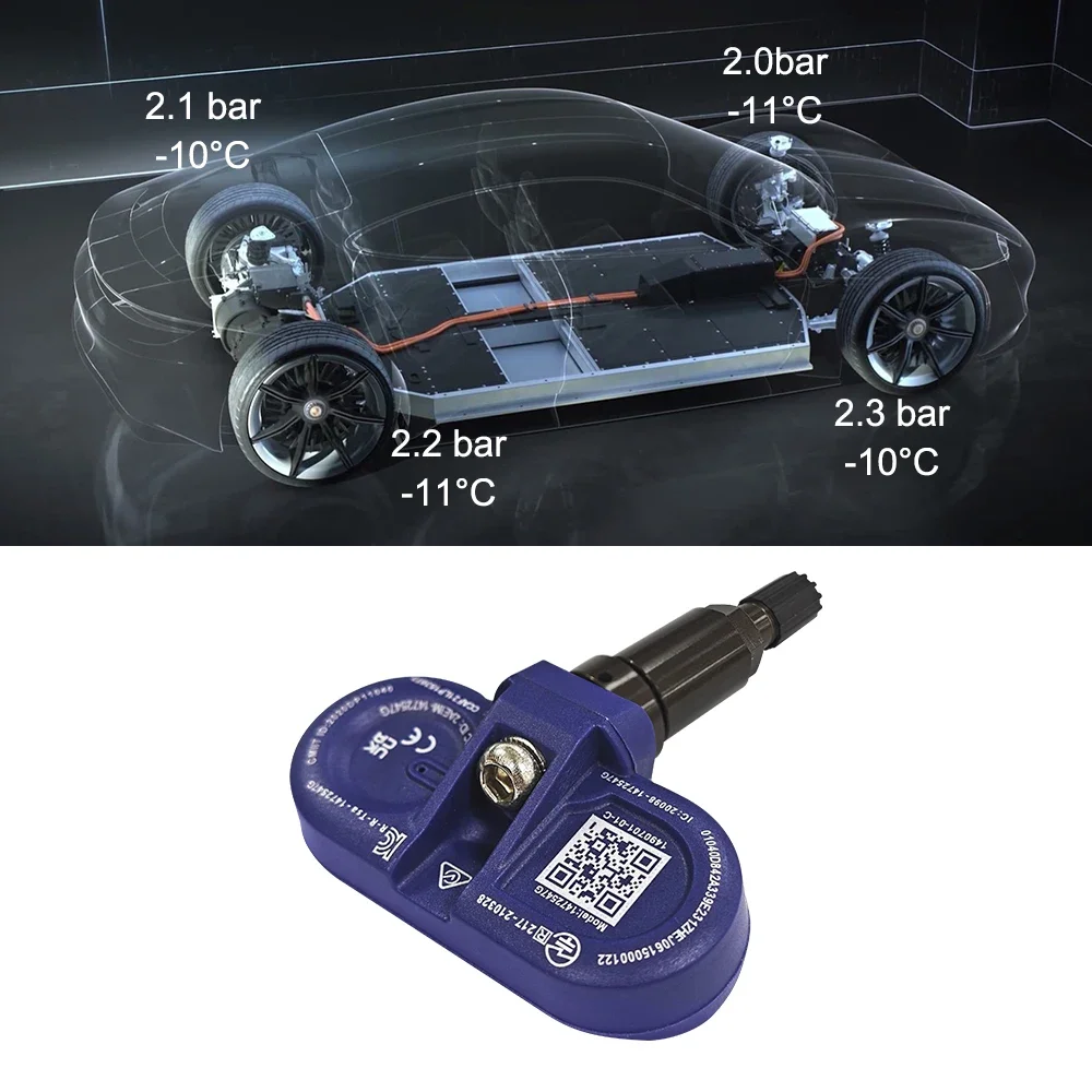 For Tesla Model 3 Model Y Model S X 2021 2022 2023 Bluetooth TPMS Sensor Monitor BT 149070101B 149070100B 1490701-00-B