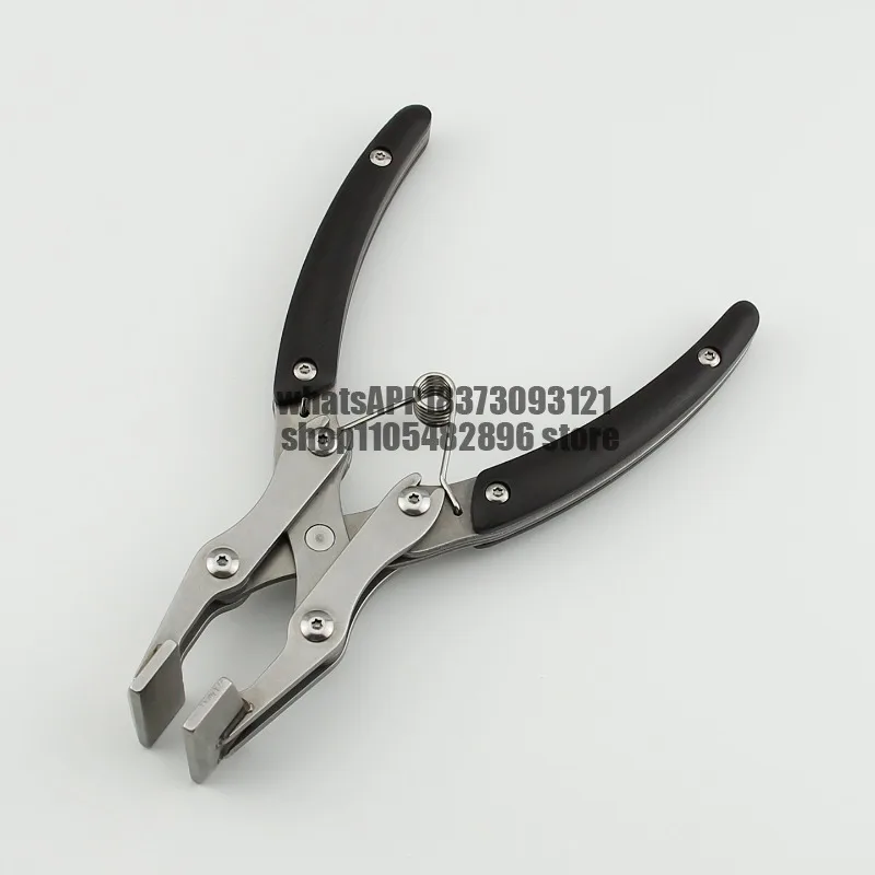 Stainless steel parallel pliers, edge pressing pliers, leather pressing line clamping tool
