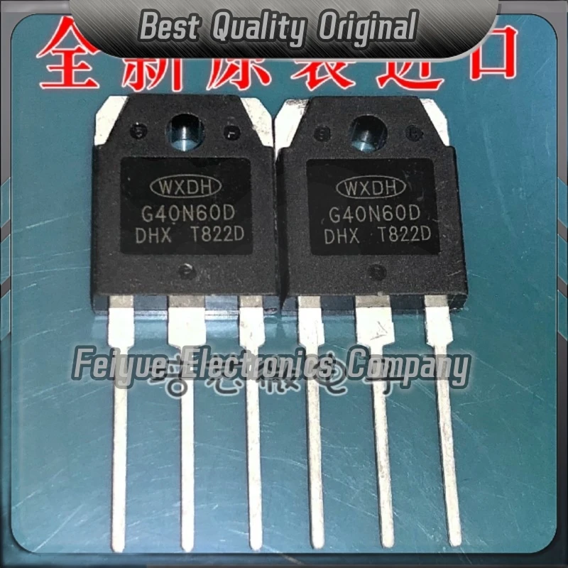 5PCS-20PCS  G40N60D   IGBT 40A/600V  TO-3P Best Quality Imported Original