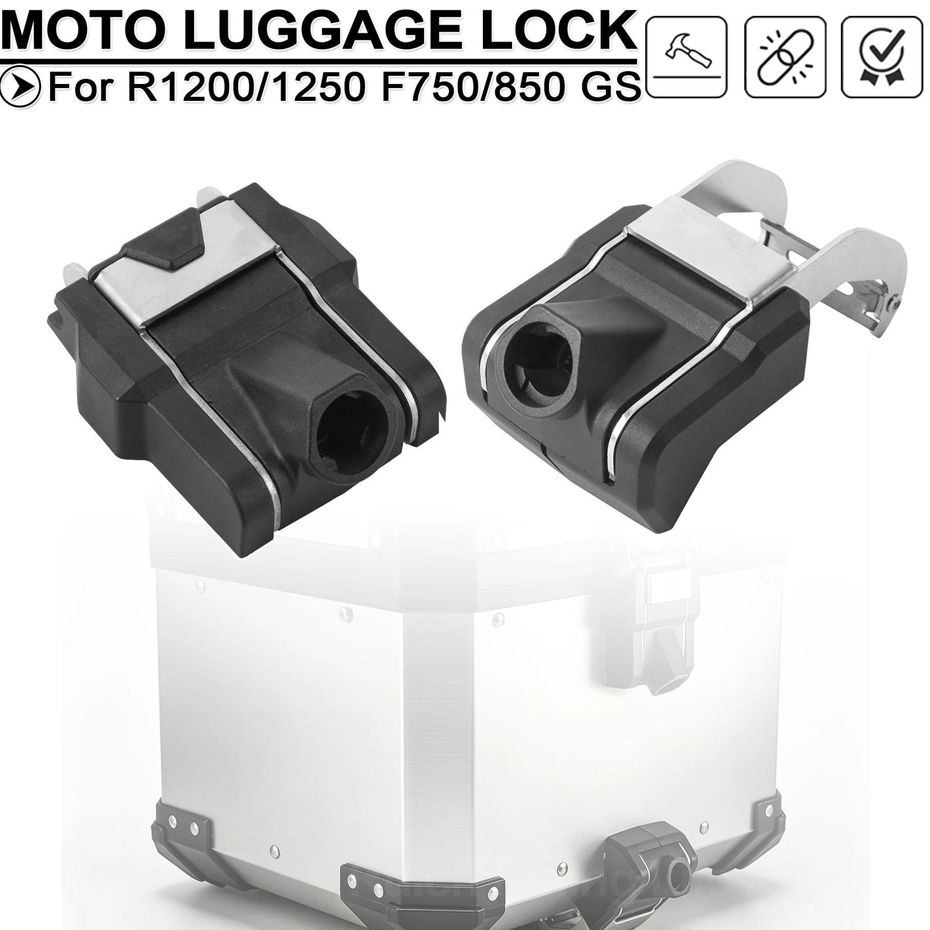 Luggage Box Lock Buckle Suicase Sealing Ring For BMW R1200GS R1250GS F750GS F850GS R1200 R1250 F850 GS ADV Advenbture Top Case