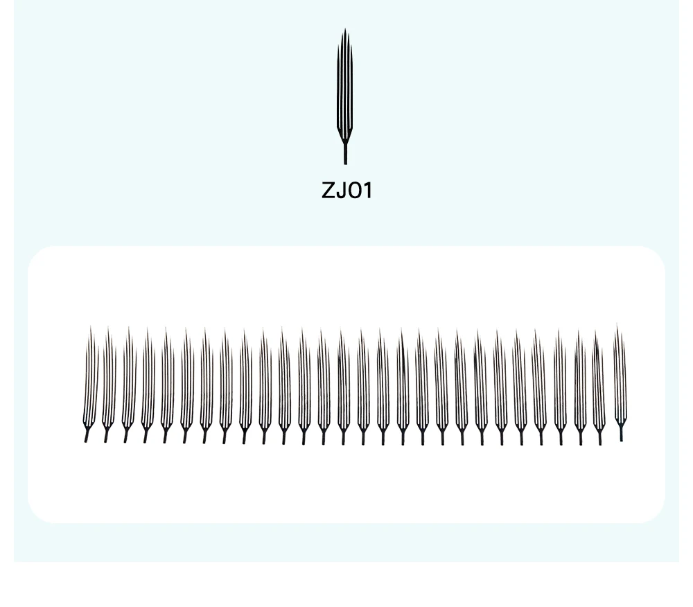 NATUHANA Comic Spire Wimpern C D Curl Anime-Effekt Wimpern Weiche Manga Vorgefertigte Fächer Einzelne Volumen-Wimpern Cosplay-Zubehör – Detail 13