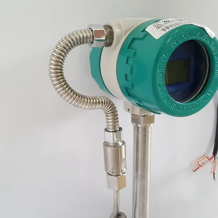 Intelligent vortex flowmeter with multiple output modes available, gas and liquid vortex flowmeter